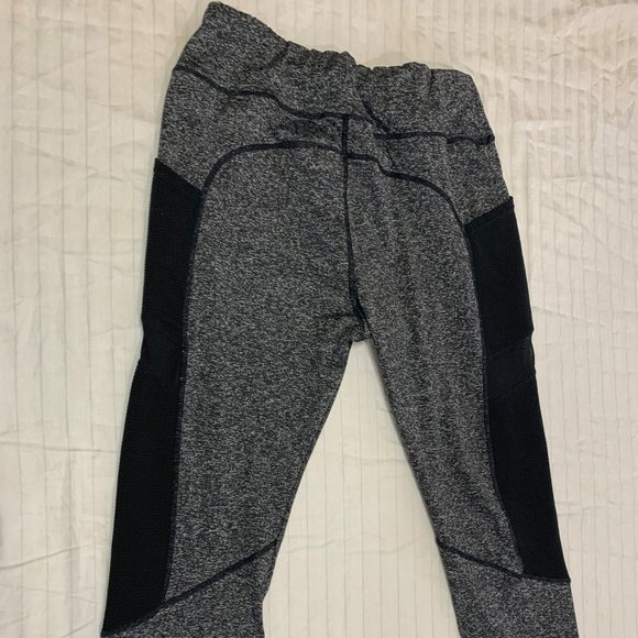 🪴 SILVER LEG WOMENS PULL ON ATHLETIC YOGA CAPRIS PANTS SIZE M 🪴 - Picture 6 of 7